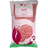 Dermawax 1 kg Rosa perla de Cera caliente Cera depilatoria caliente- para pieles sensibles et normal- áreas faciales…